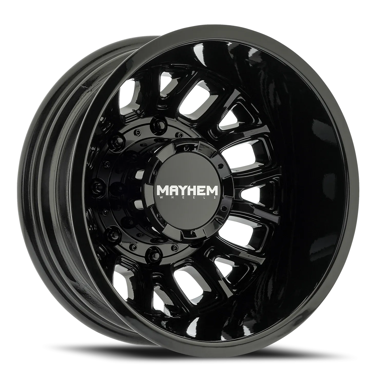 MAYHEM COGENT DUALLY 8107D GLOSS BLACK 20X8.25 GLOSS BLACK